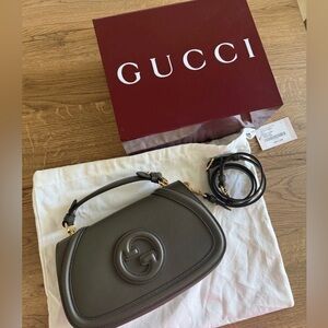 100% Authentic NEW Gucci Blondie Large Top Handle Crossbody Handbag